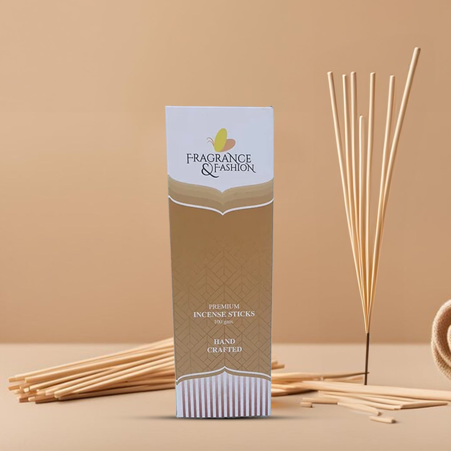 Saffron Sandal Natural Masala Incense Sticks
